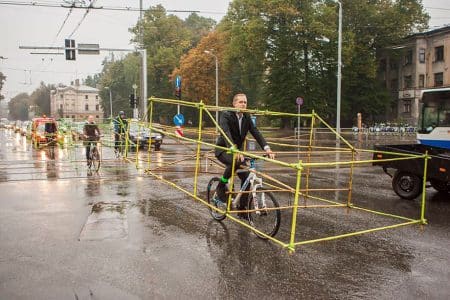 Let's bikeit, journée mondiale sans voiture, vélo Lituanie