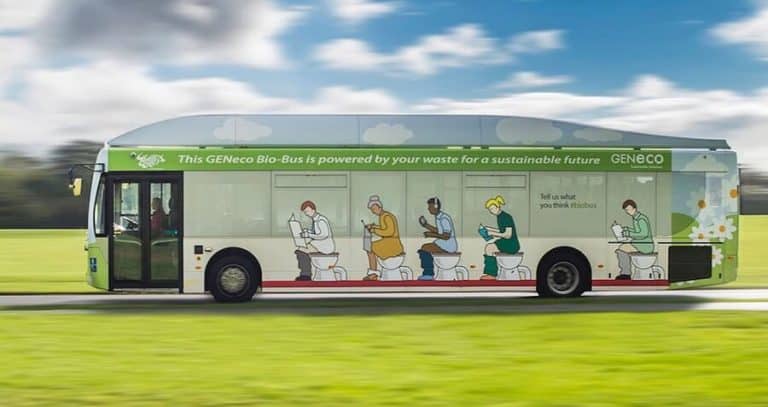 En Angleterre, un bus roule aux excréments humains