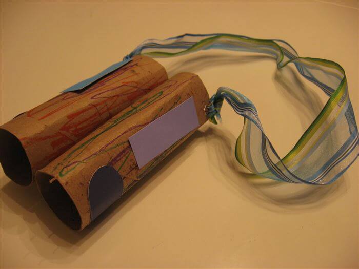 Rouleau de papier toilette recyclage en art et déco