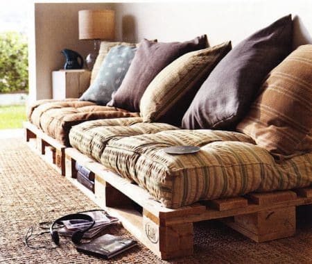 Palette à recycler pour votre maison
