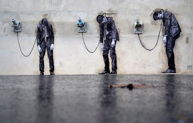 Levalet, street-art, Paris