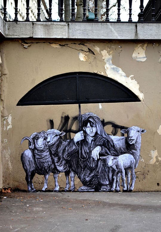 Levalet, street-art, Paris