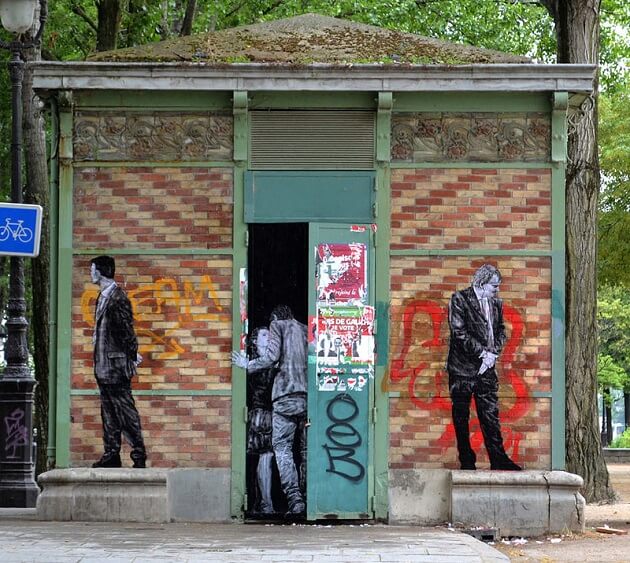 Levalet, street-art, Paris