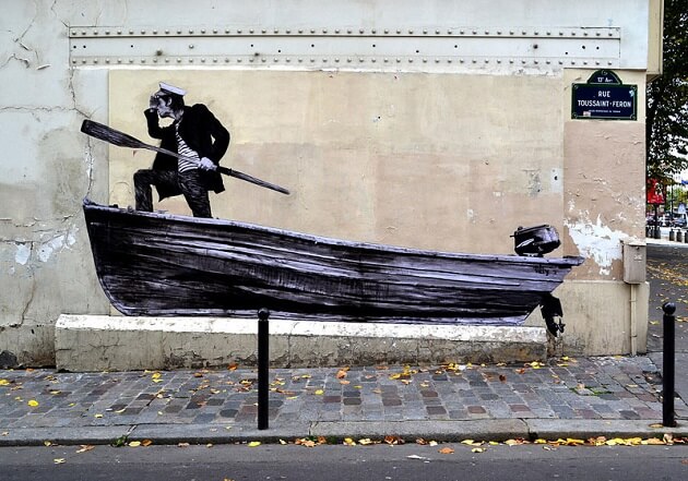 Levalet, street-art, Paris