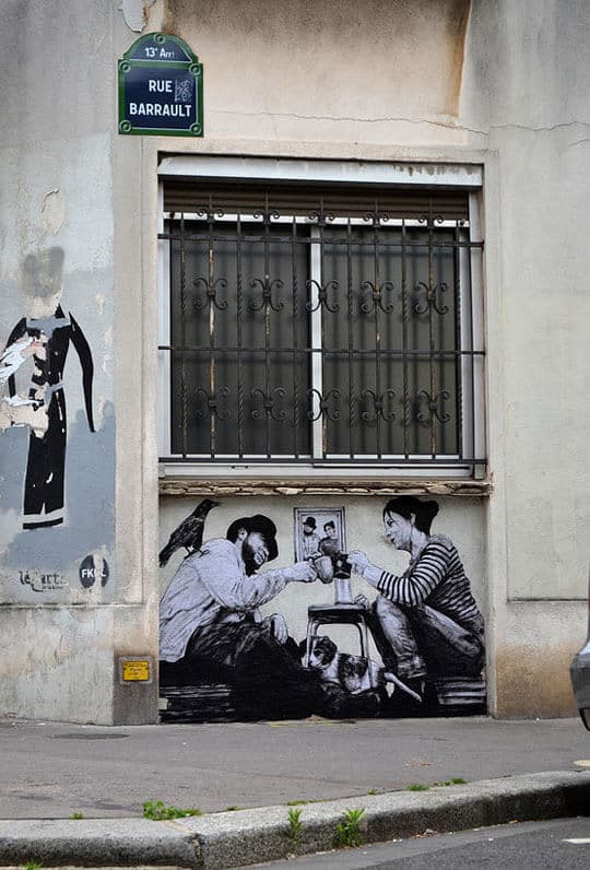 Levalet, street-art, Paris