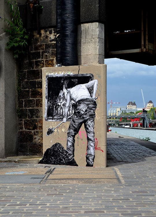 Levalet, street-art, Paris