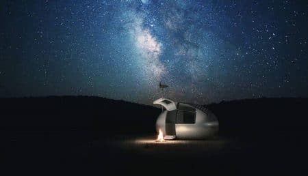 Ecocapsule, caravane du futur écologique