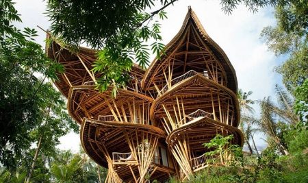 Sharma Springs, Elora Hardy, Ibuku, Bali, maison en bambou