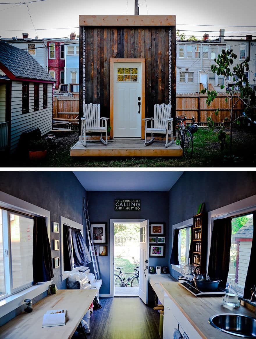 Tiny houses, petites maisons aménagement espace