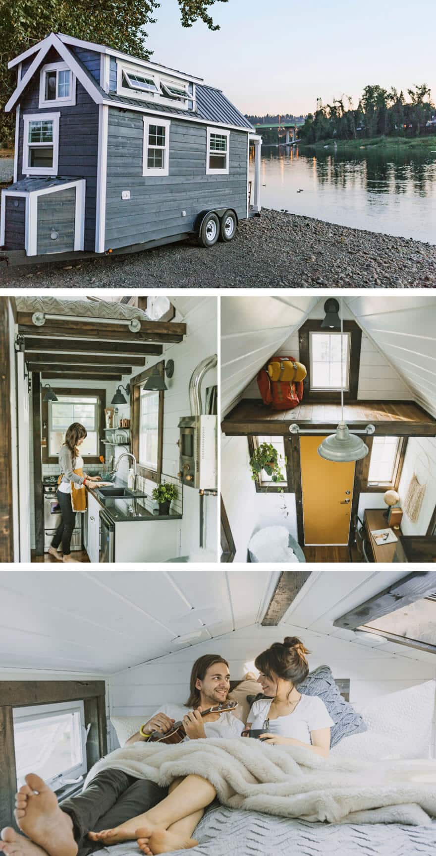 Tiny houses, petites maisons aménagement espace