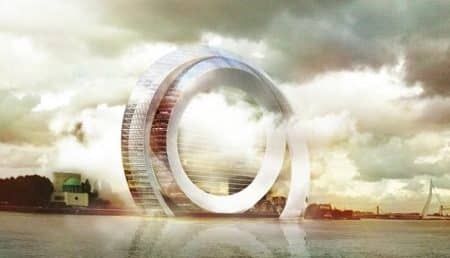 Dutch Windwheel, turbine à vent, Rotterdam