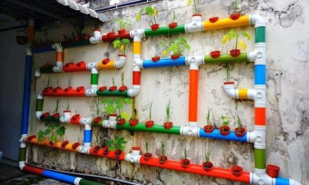 jardin, potager vertical