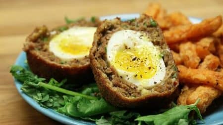 Recette: de délicieux œufs écossais (Scotch eggs) scotch egg, oeufs écossais