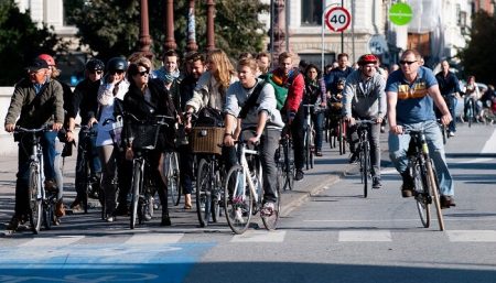 Vélos pistes cyclables, Copenhague