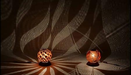 Des lampes en calebasses pour transformer l’intérieur des maisons