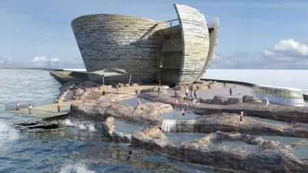 Tidal Lagoon Power: une centrale marémotrice au Royaume-Uni Tidal Lagoon centre, visite, marémotrice