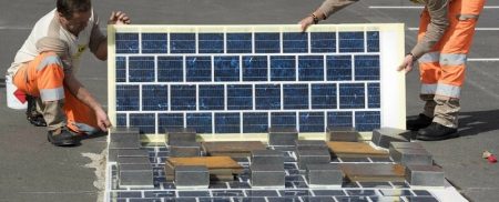 Solar Road, route panneaux solaires