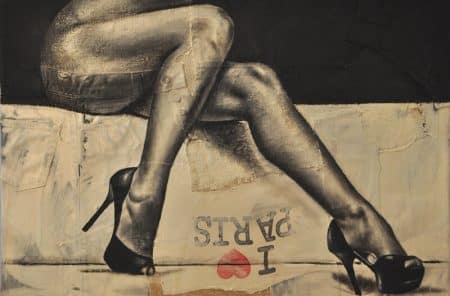 Élégance et recyclage : la parfaite alliance de Fabrizio Lavagna, peintre italien Fabrizio Lavagna
