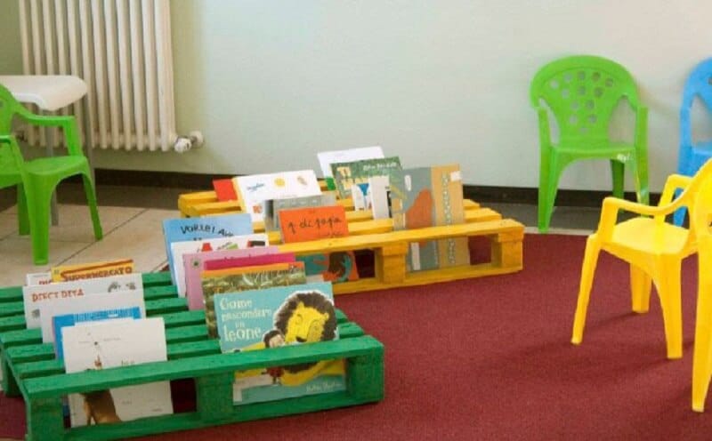 recyclage, palettes, bois, livre