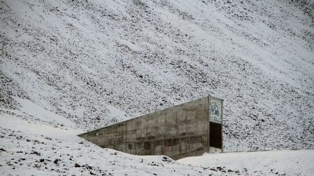 La « chambre forte de l’apocalypse » renferme les plus précieuses semences au monde Réserve de semences de Svalbard