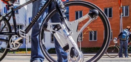 GeoOrbital, Roue, Vélo électrique