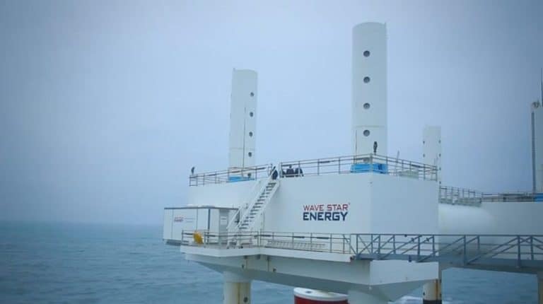 Au Danemark, la centrale à vagues Wave Star crée de l&rsquo;électricité sans interruption