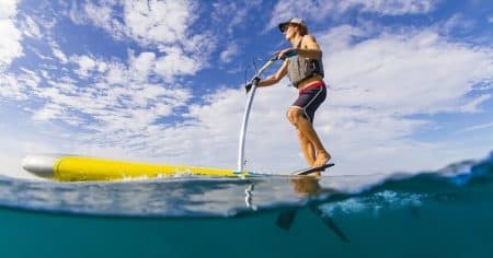 Mirage Eclipse, le stand up paddle à pédales pour marcher sur l’eau Mirage Eclipse, Marcher sur l'eau