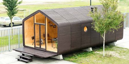 Wikkelhouse, la maison en carton écologique faite pour durer Wikkelhouse, Fiction Factory, maison en carton