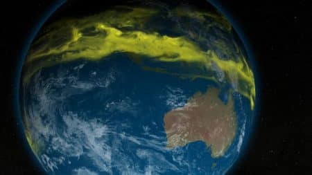 Trou dans la couche d'ozone se resorbe