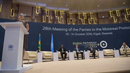 Accord sur le protocole de Montreal à Kigali
