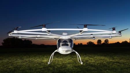 Volocopter : le taxi volant électrique actuellement testé à Dubaï