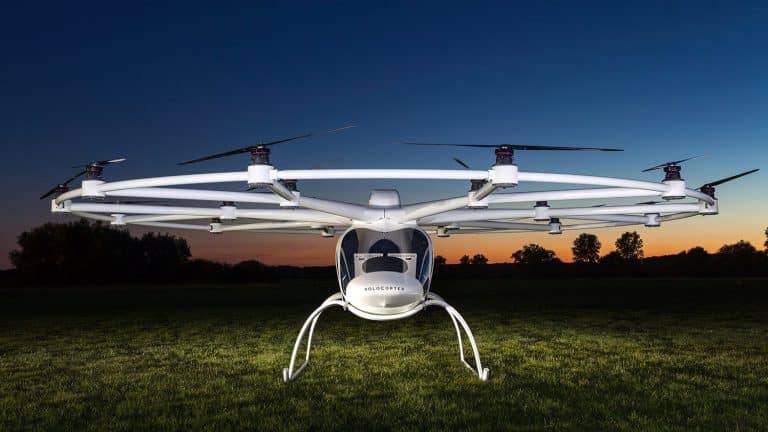 Volocopter : le taxi volant électrique actuellement testé à Dubaï