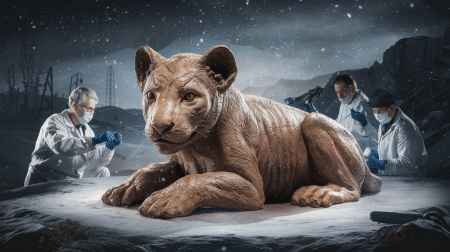 Un lionceau des cavernes découvert en Sibérie