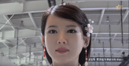 Bientôt, un robot humanoïde présentera le journal télévisé au Japon !