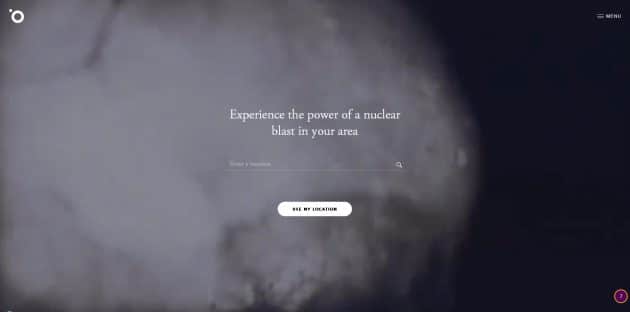 Une carte interactive pour simuler une explosion nucléaire près de chez soi…