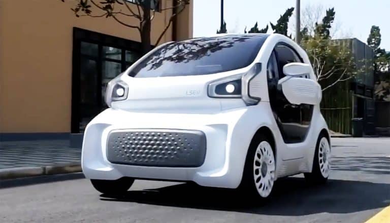 LSEV : la première voiture imprimée en 3D (et elle est 100 % électrique)