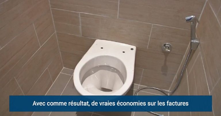 Sidi Drici invente un WC alimenté par l&rsquo;eau de la douche ou du lave-linge