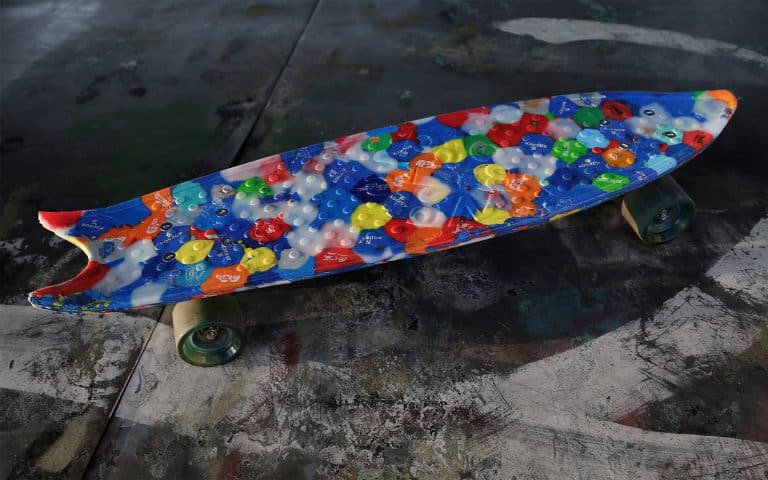 Wasteboards, les premiers skateboards fabriqués à partir de plastique recyclé (aux Pays-Bas)