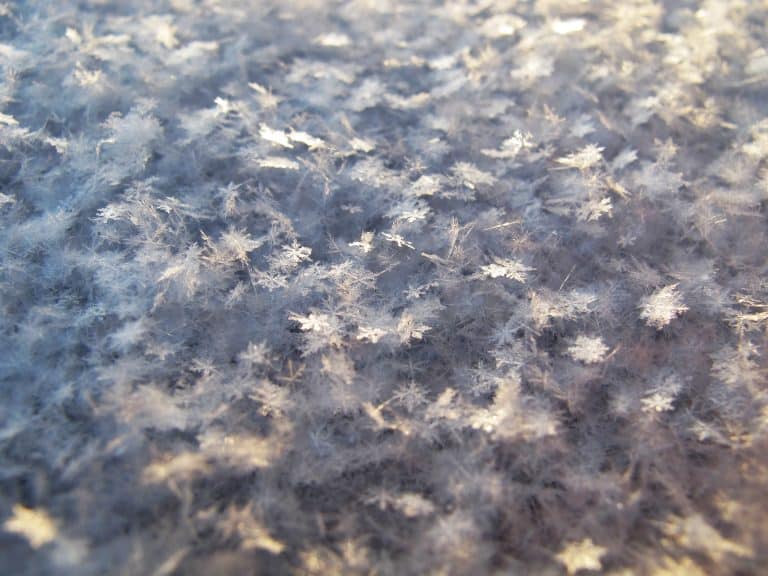 Du plastique retrouvé dans les flocons de neige