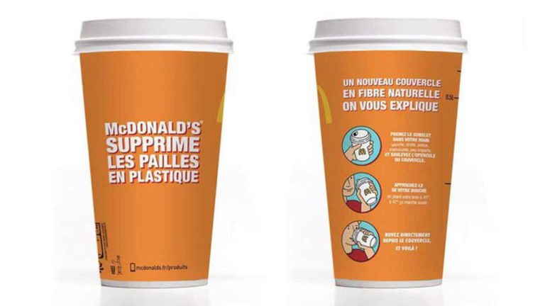 McDonald’s supprime enfin les pailles en plastique en France