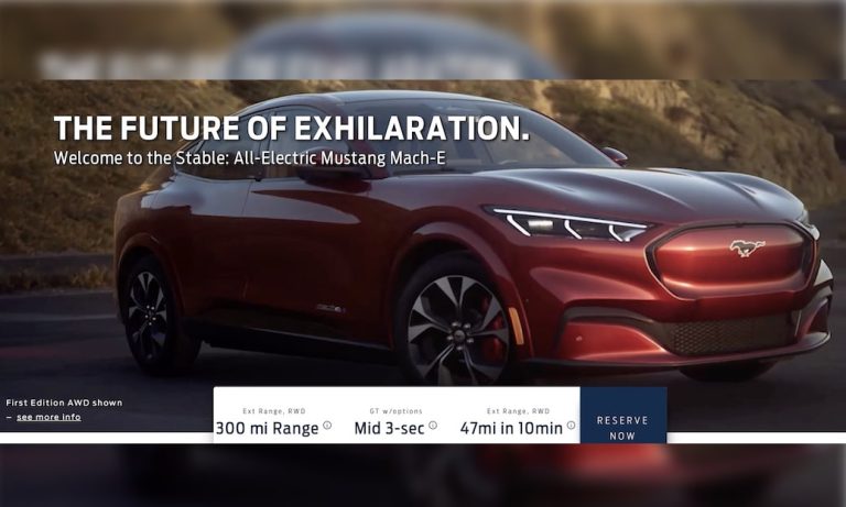 Ford Mach E : le SUV électrique de l&rsquo;américain sort du bois