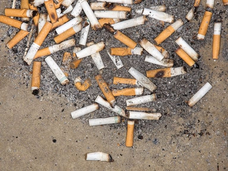 Quasiment tous les mégots jetés dans la rue finissent dans la mer