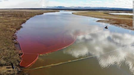 Arctique : 20 000 tonnes de diesel accidentellement déversées dans une rivière