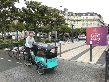 France : Angers lance une station de partage pour vélos cargos !