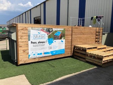 Splash Box : à Alençon, cette start-up transforme les bennes de chantiers en piscines d’appoint !