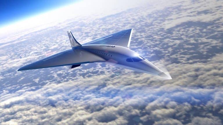 Virgin Galactic développe un avion supersonique Mach 3 !