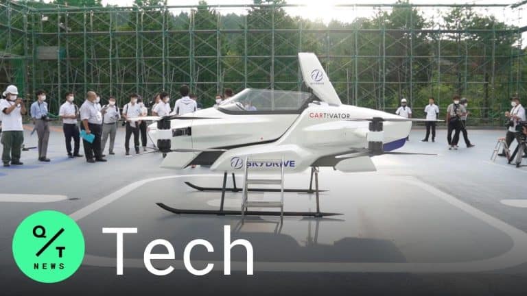 Transport : SkyDrive, la première voiture volante de l&rsquo;histoire, réussit son vol inaugural