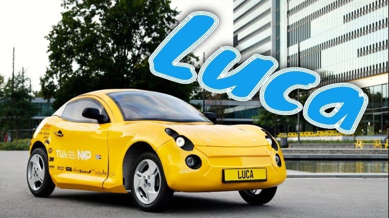 Luca, une voiture électrique conçue à partir de déchets extraits de l’océan