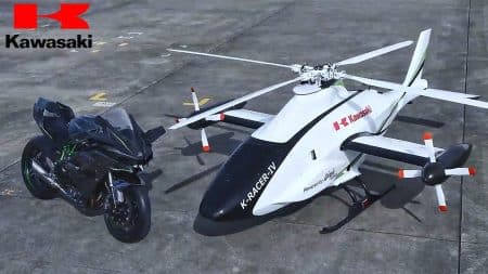 K-RACER, le premier hélicoptère sans pilote réussi son vol inaugural
