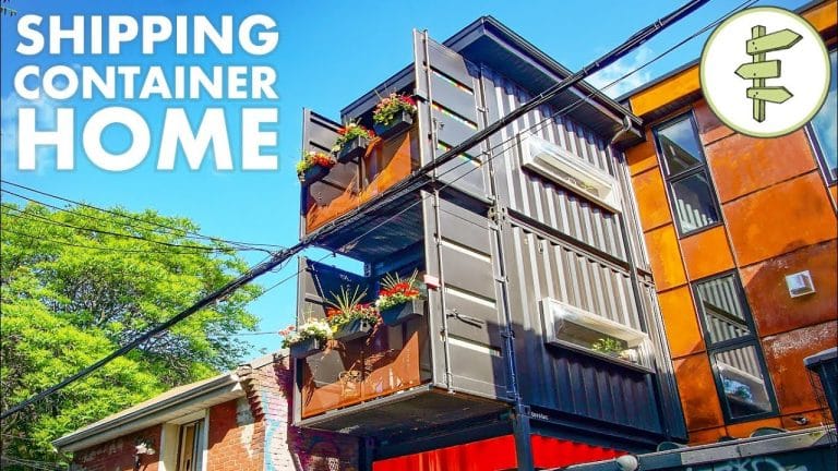 En Belgique, une micro-maison construite avec un conteneur recyclé est à louer